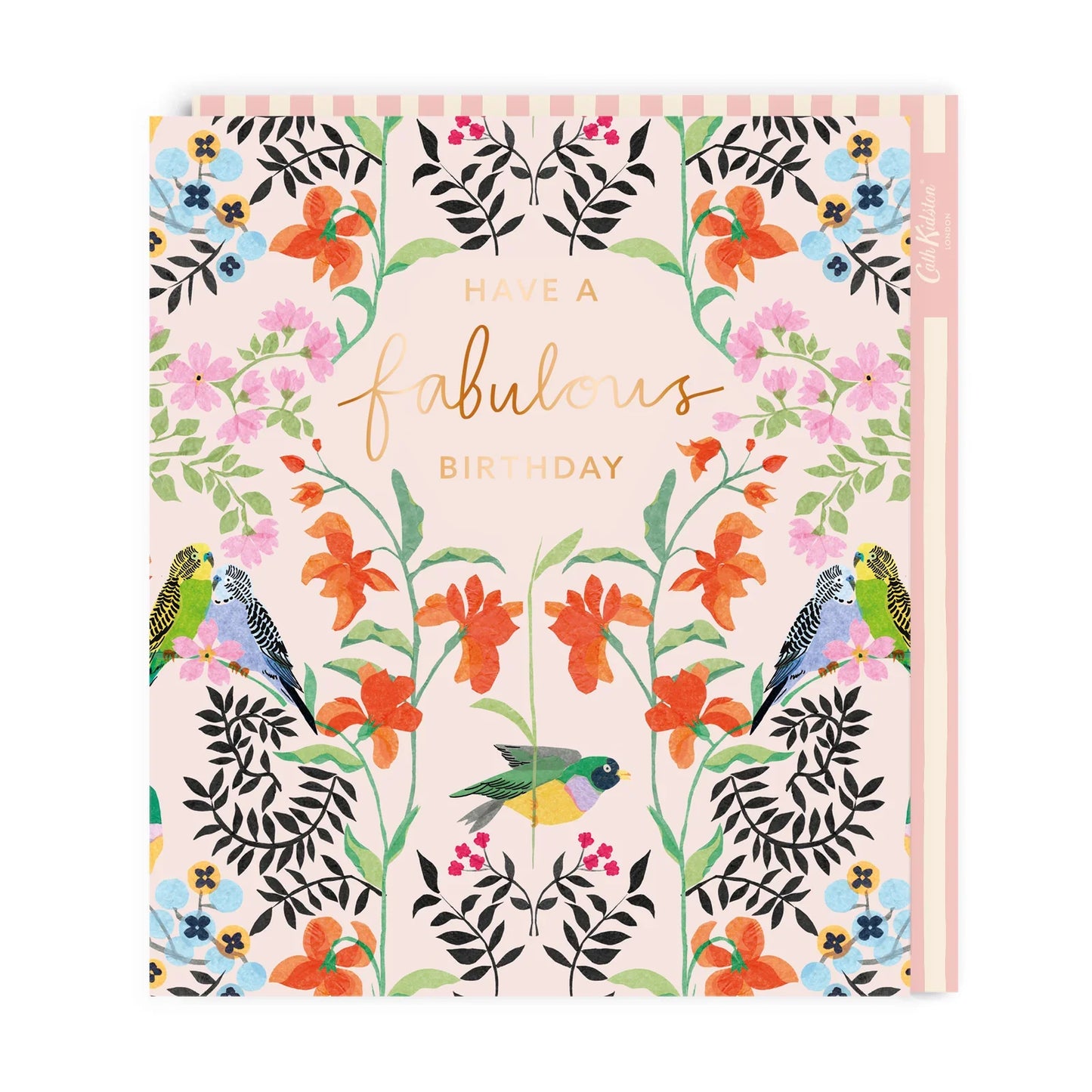 Carte de vœux d'anniversaire Cath Kidston Fab Birthday Birds (grande taille)