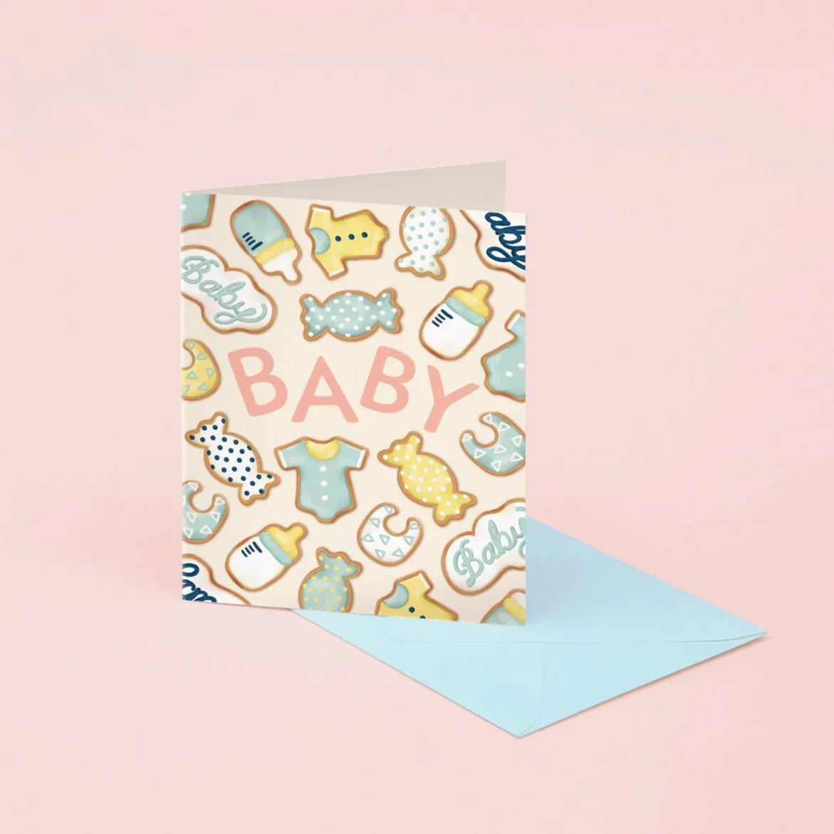 Carte de biscuits pour bébé