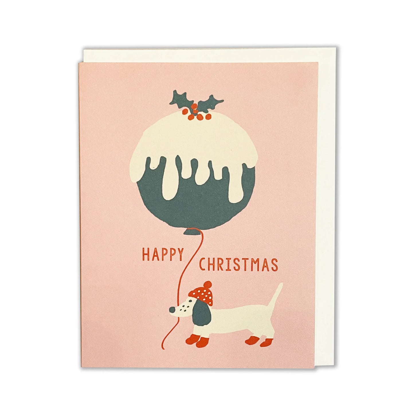 Pudding de Noël et chiot