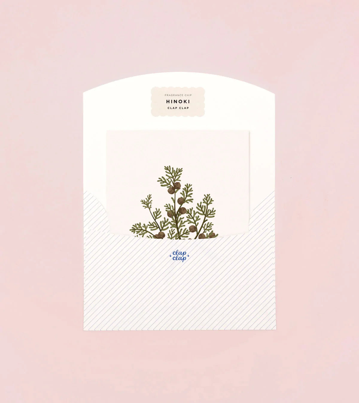 Carte parfumée botanique - Hinoki