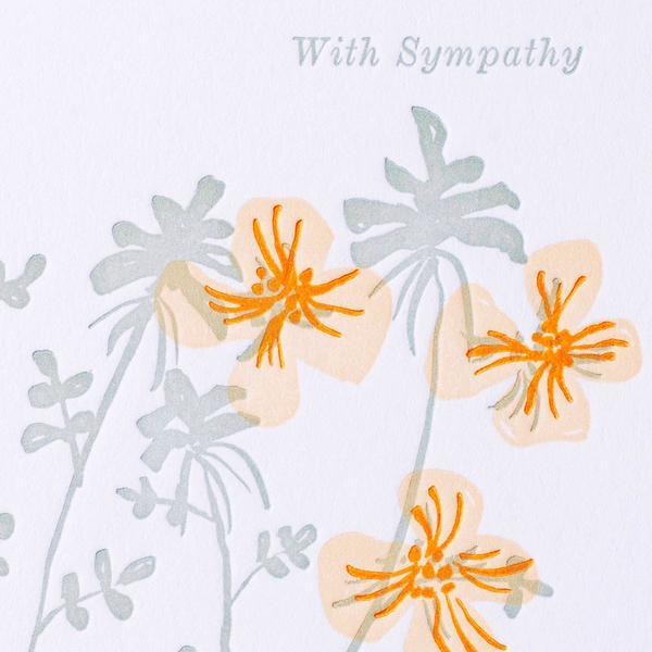 Carte de condoléances à plusieurs niveaux