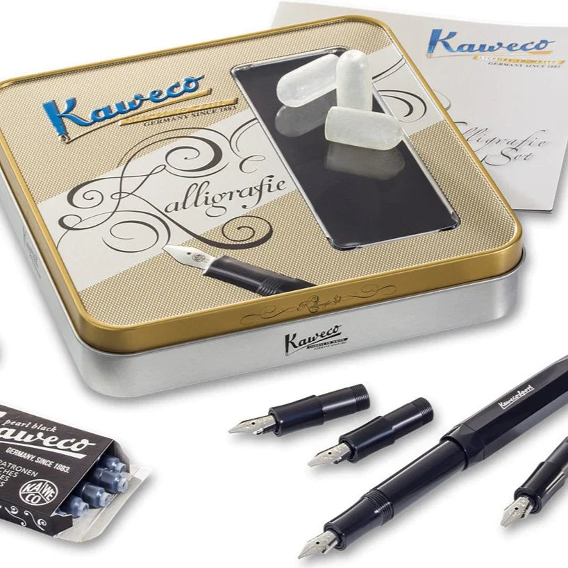 Coffret de calligraphie Kaweco - Noir