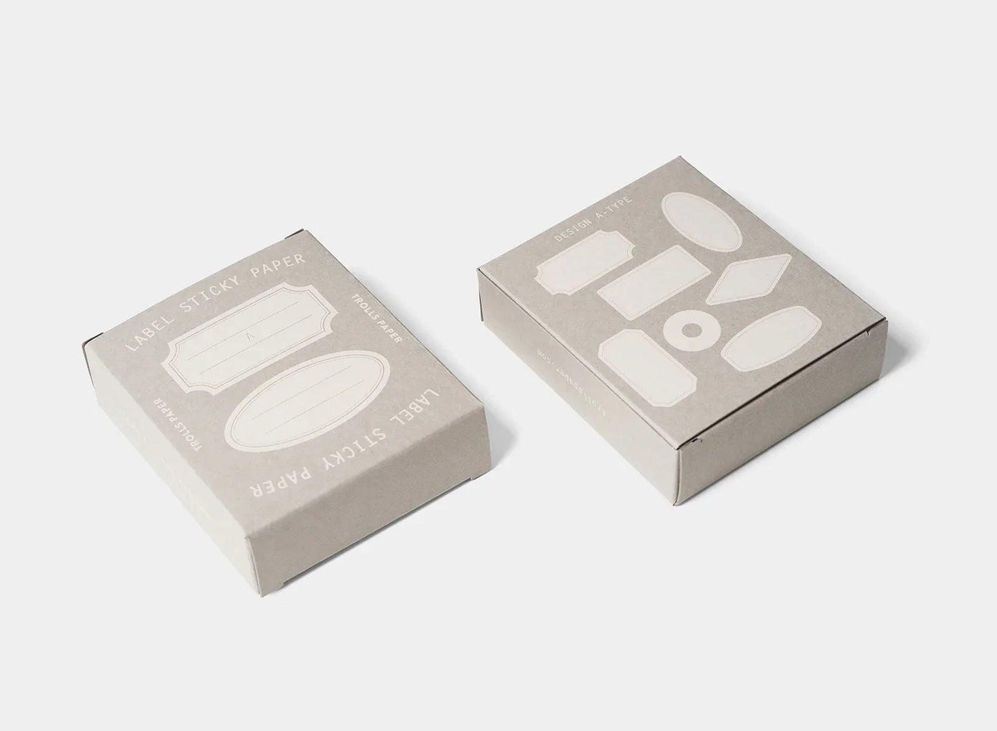 Étiquettes autocollantes Trolls - Type A