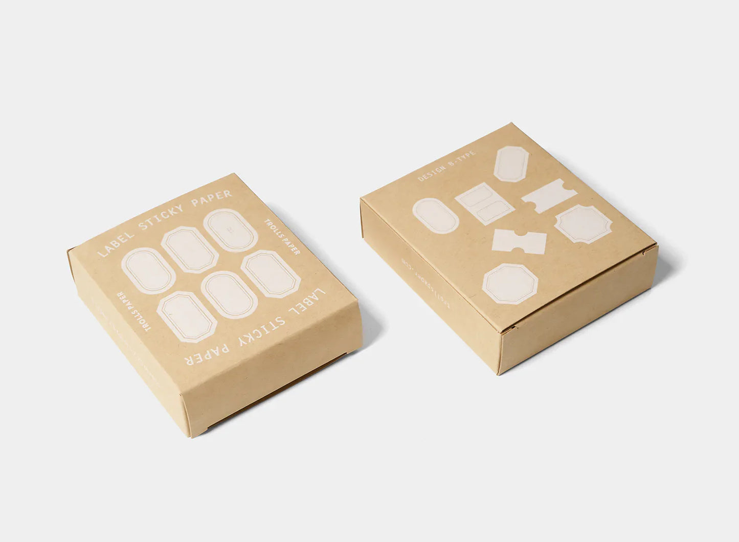 Étiquettes autocollantes Trolls - Type B