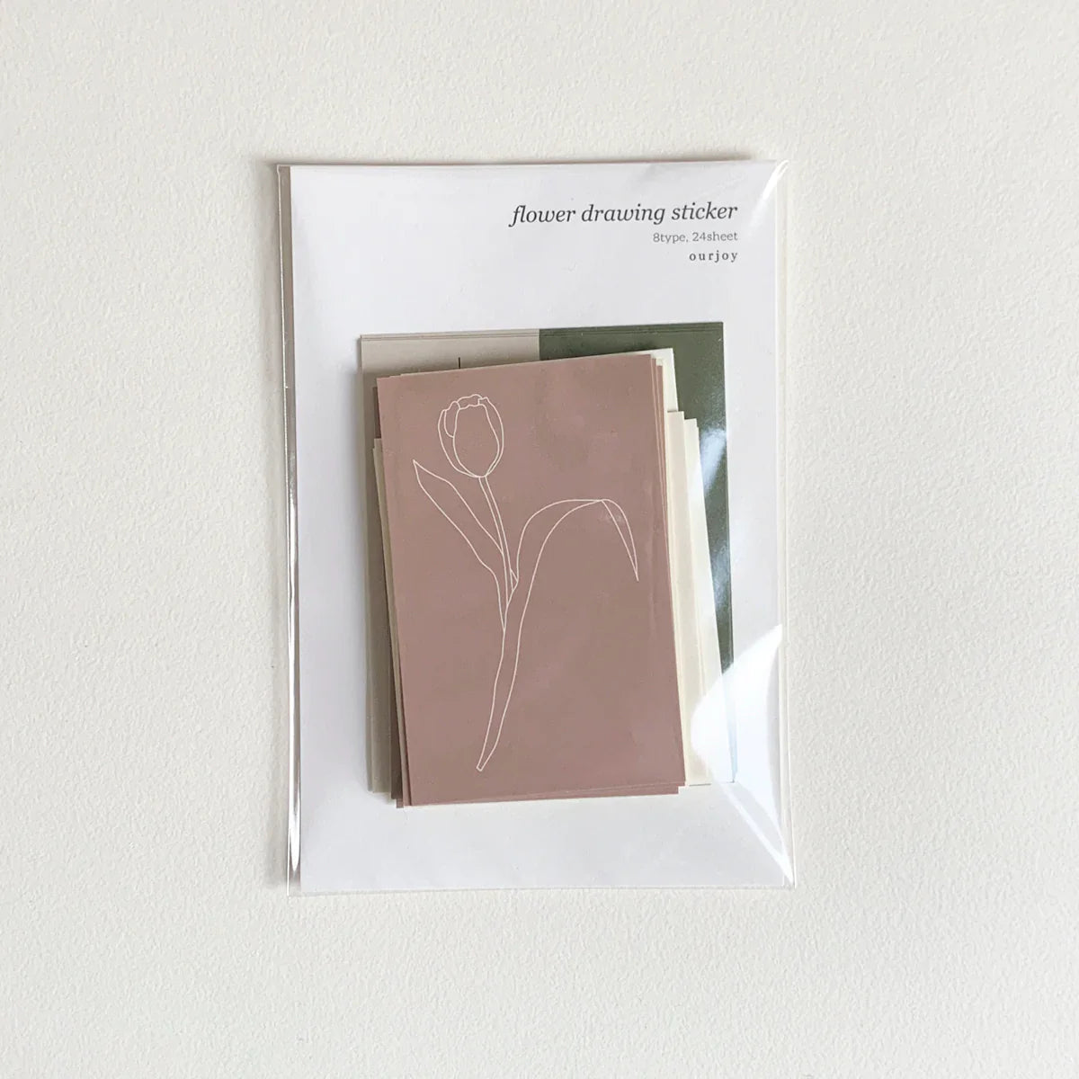 Autocollants de dessin de fleurs 