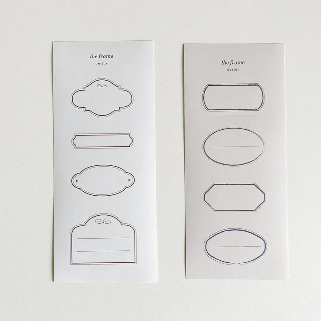 Autocollants pour cadre 