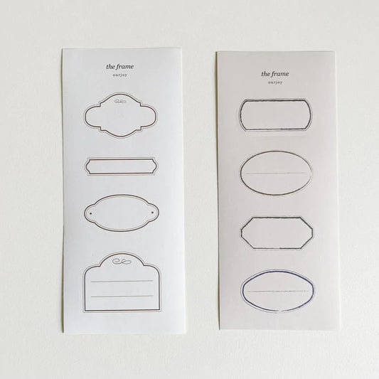 Autocollants pour cadre 