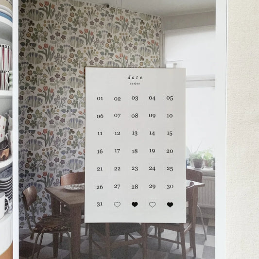 Autocollants de date 