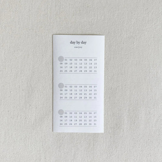 Autocollants Jour par Jour 