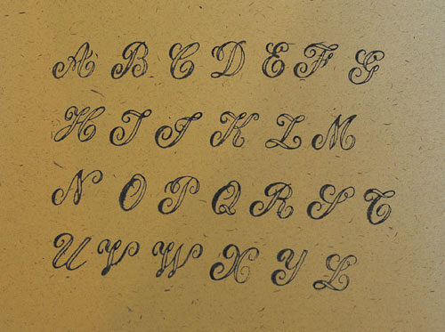 Timbres de l'alphabet