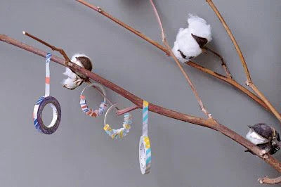 Ruban adhésif décoratif mince japonais Washi