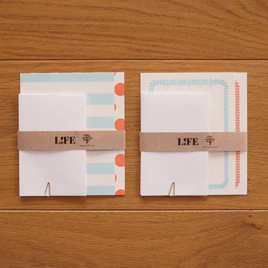 Ensemble d'écriture de mini lettres Mizushima x LIFE 