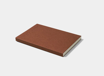 Carnet de croquis Trolls Paper petit format, couleur brique rouge