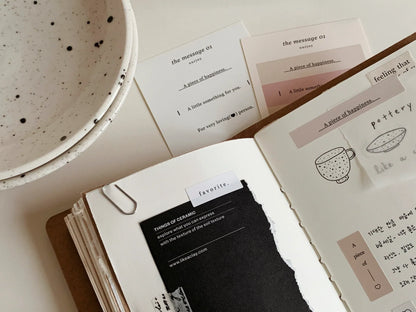 Autocollants à message 