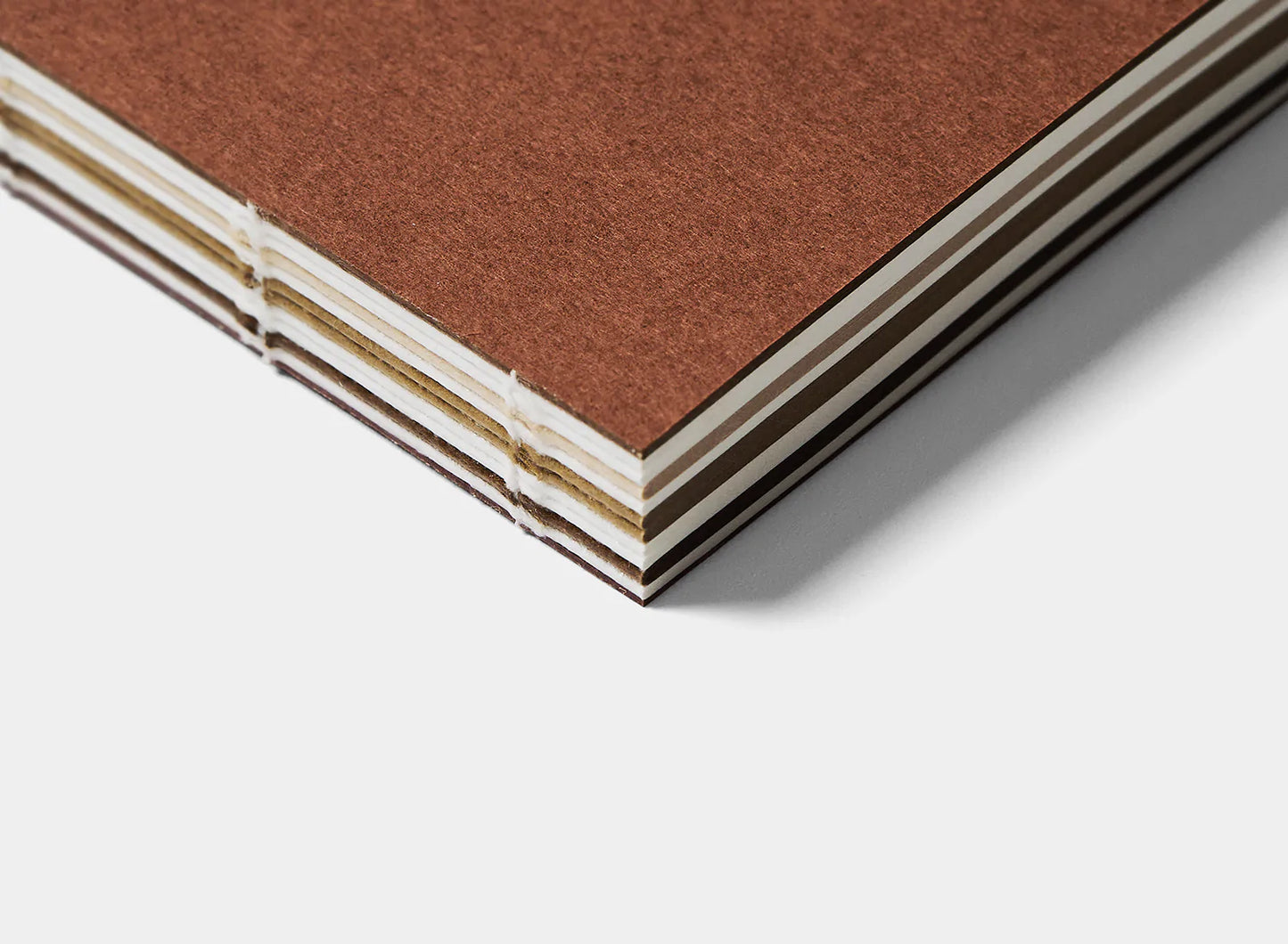 Carnet Trolls Paper Caprice en brique rouge