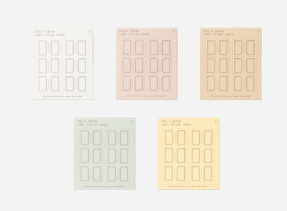 Étiquettes autocollantes Trolls - Type B