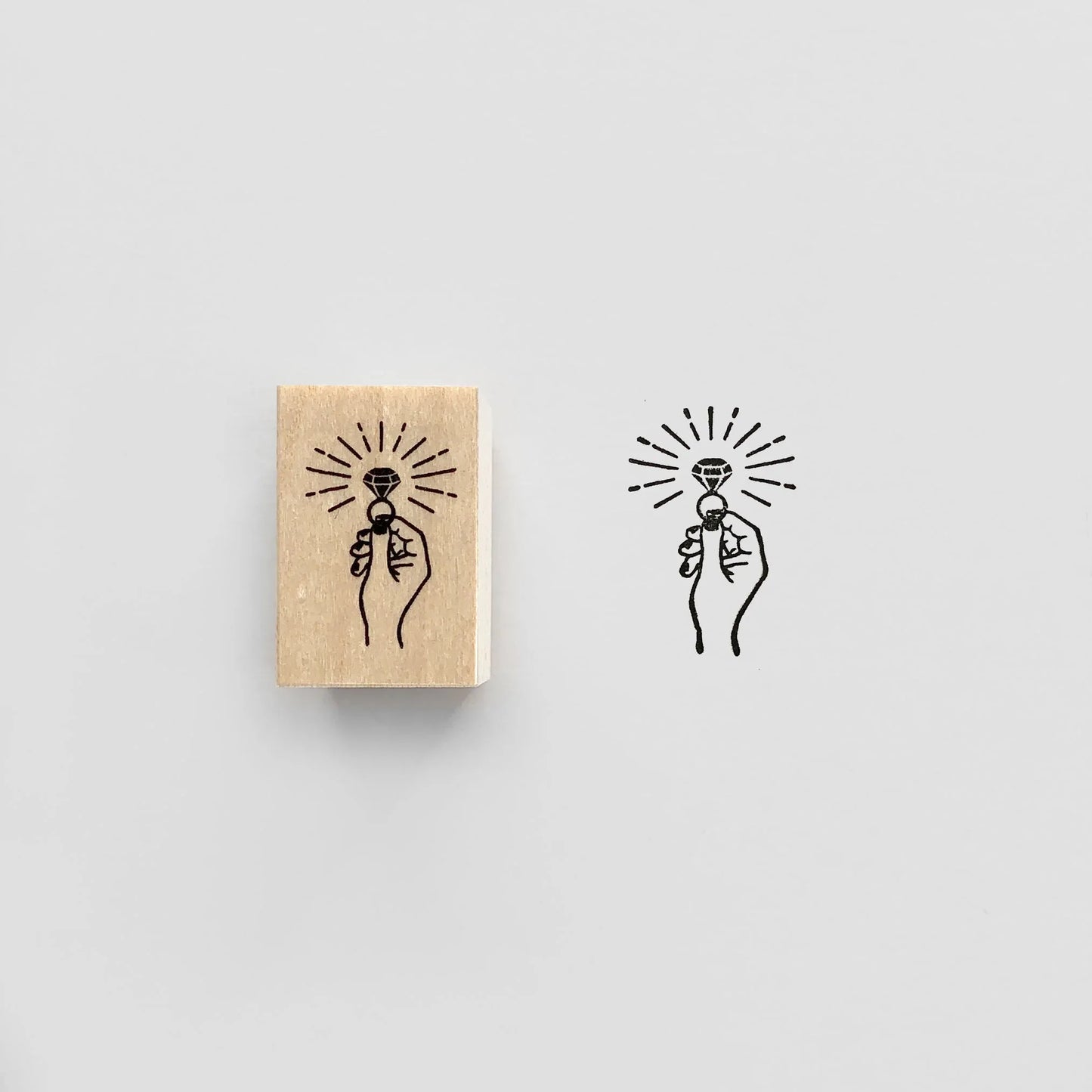 Estampille en diamant 