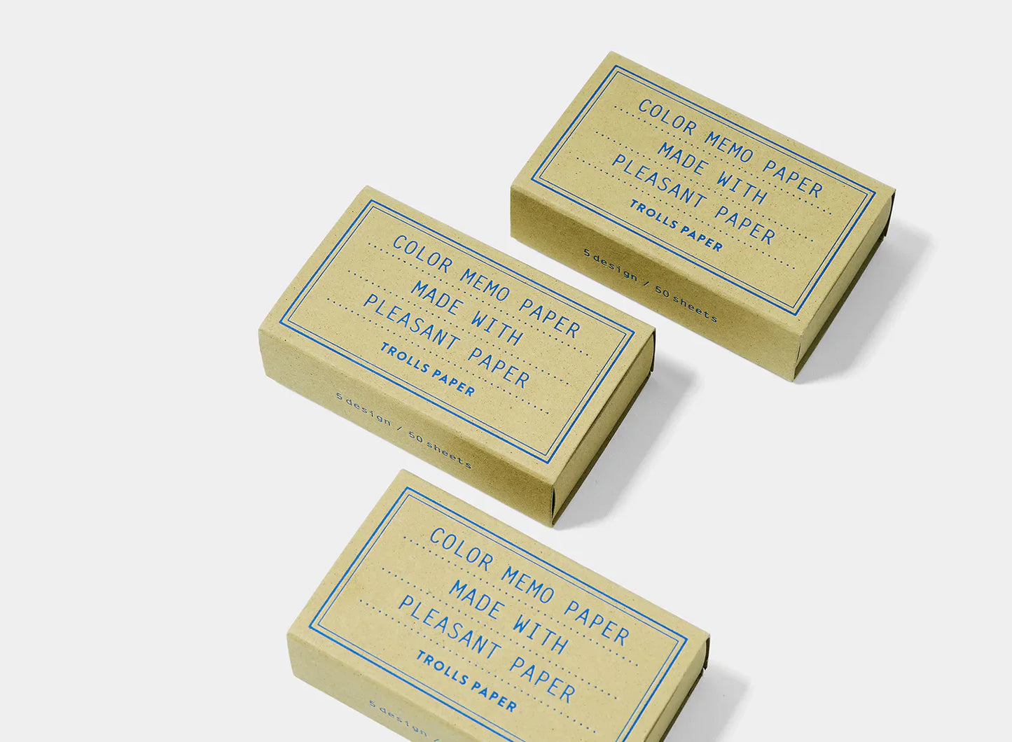 Papier mémo couleur Trolls