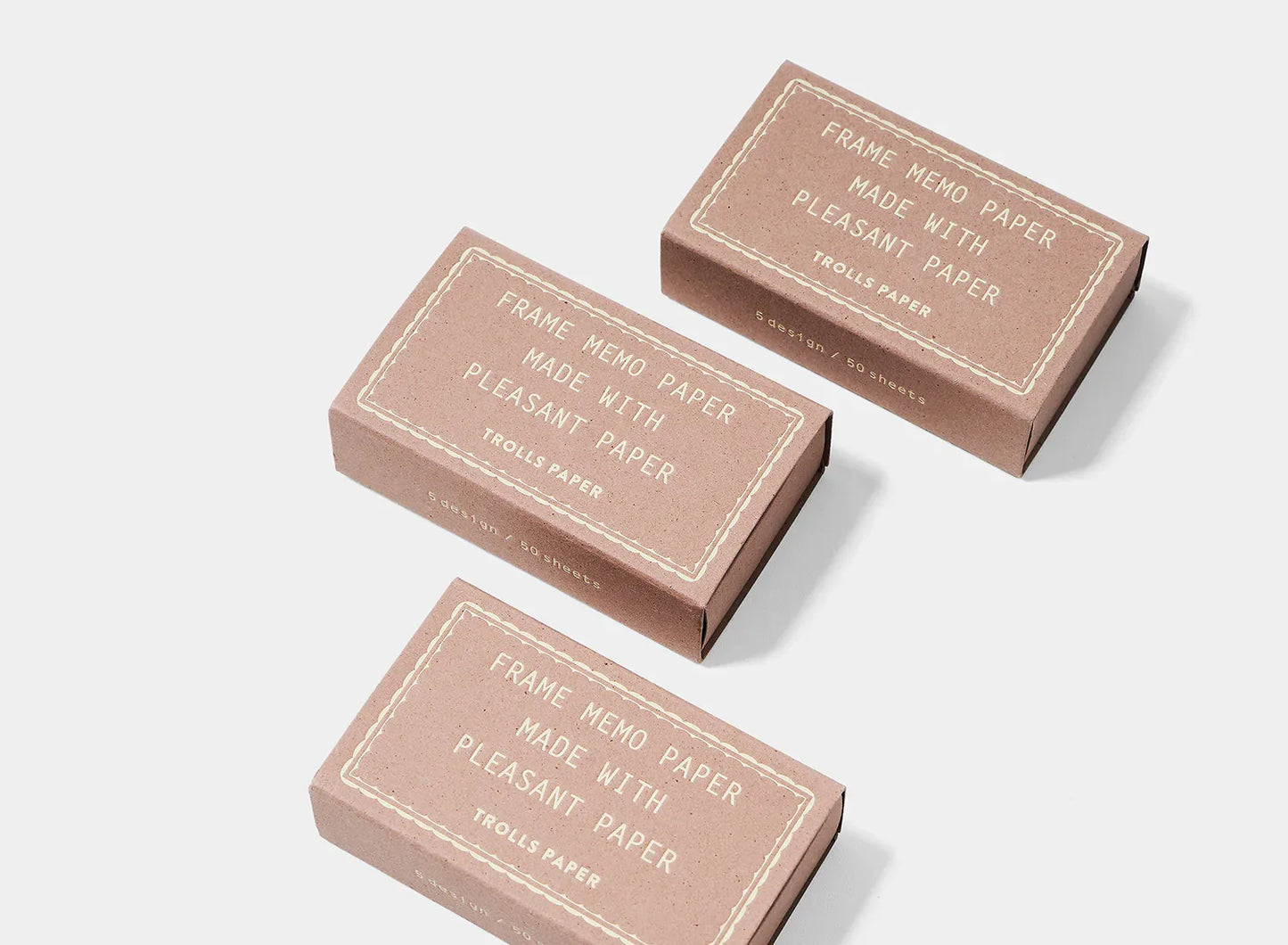 Papier mémo à cadre en papier Trolls