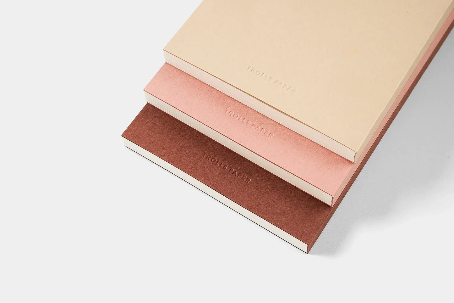 Carnet de croquis Trolls Paper petit format, beige