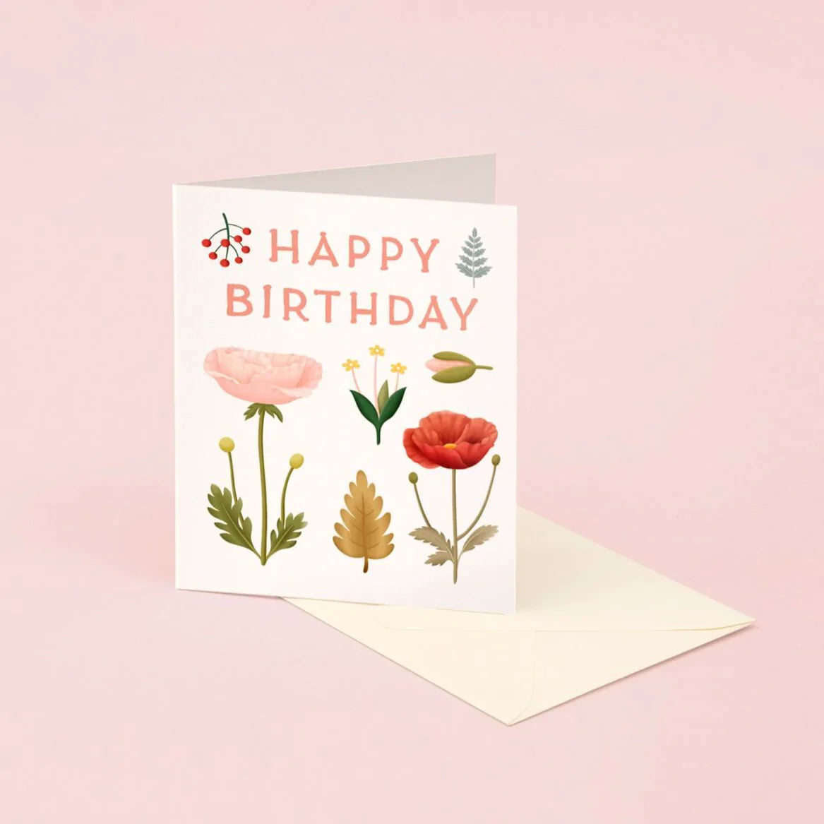 Anniversaire de fleurs sauvages