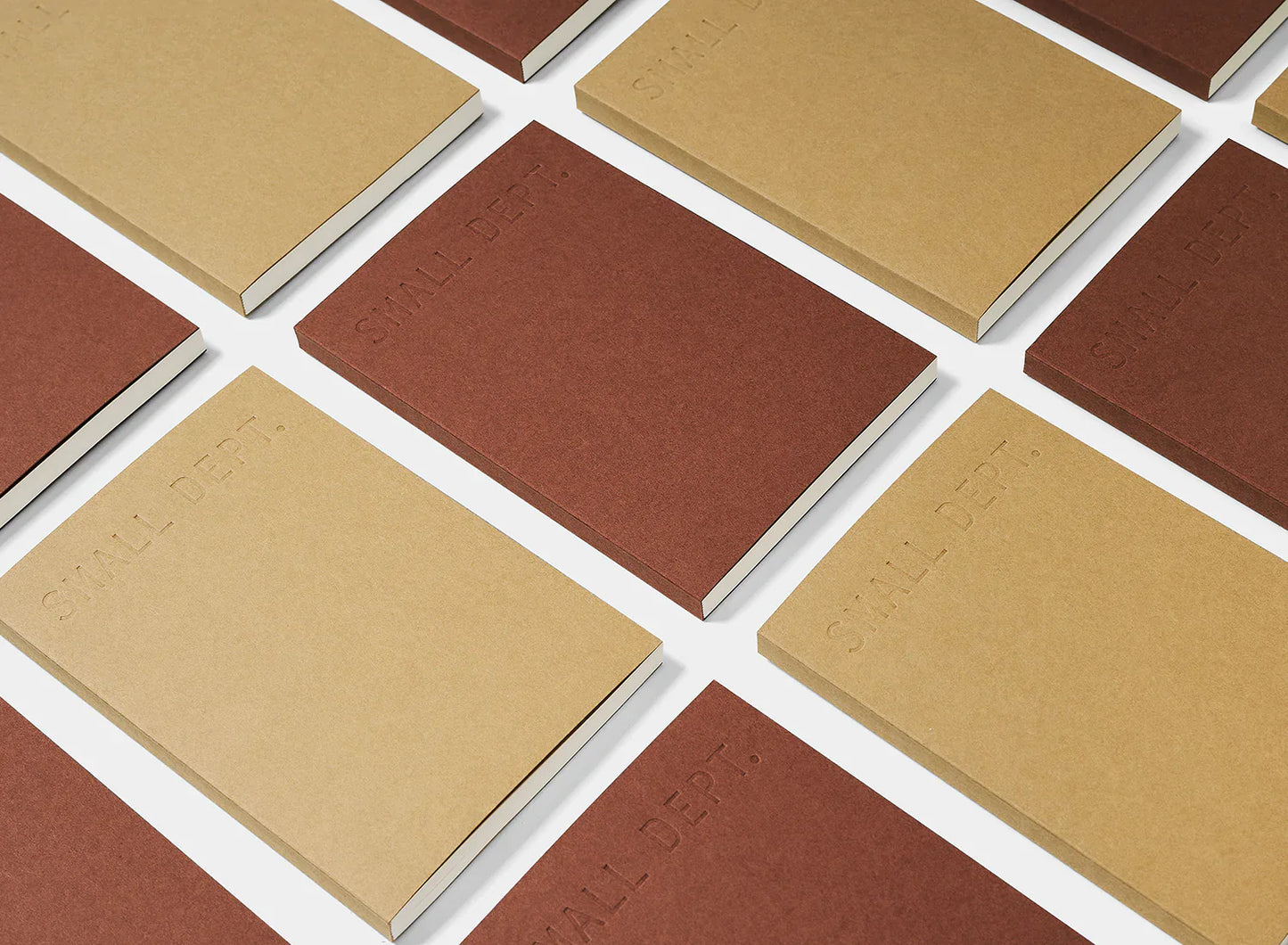 Carnet de croquis Trolls Paper petit format, couleur brique rouge