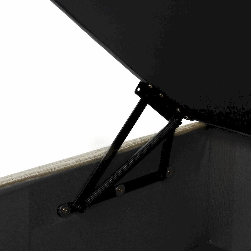 160.6  Modern Linen Sectional Sofa4-seater Modular Couch with Storage Ottoman for Living Room.