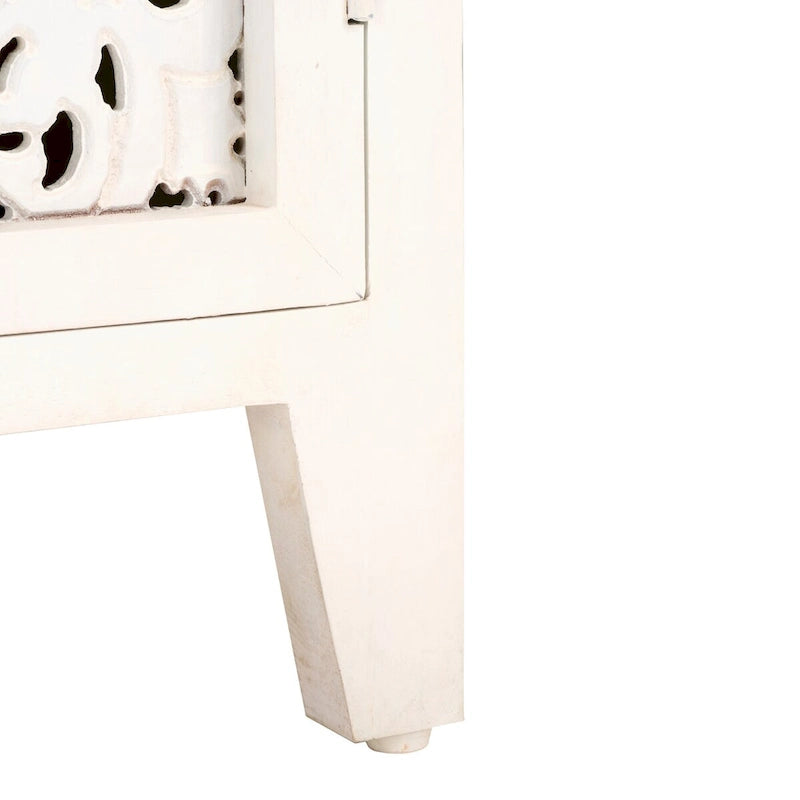 2-Door 2-Shelf Media Stand with Storage, Fits Up to 60" Flat Screen TV