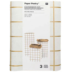 Petit sac à fond en blocs d'or