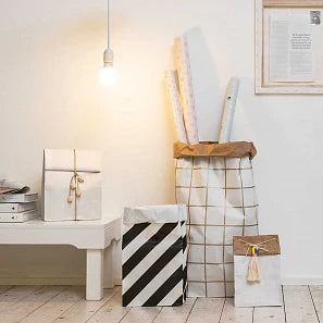 Petit sac à fond en blocs d'or