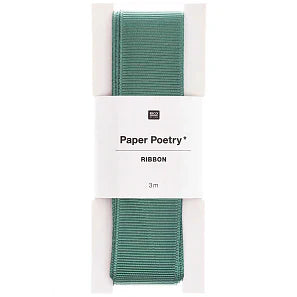 Ruban gros-grain menthe