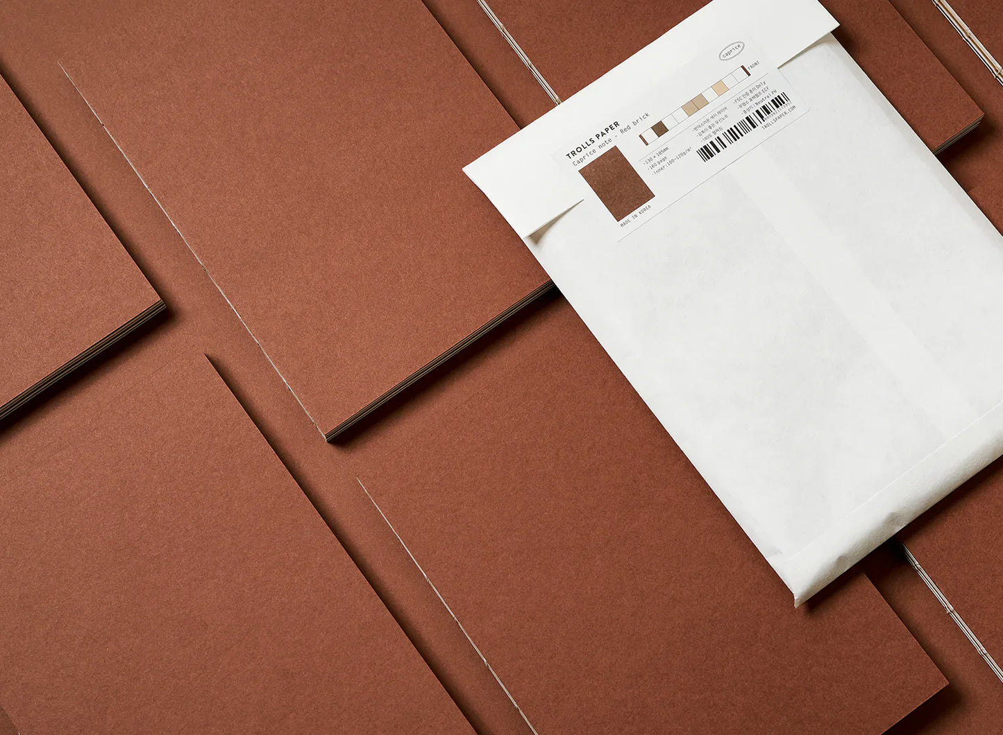 Carnet Trolls Paper Caprice gris chiné