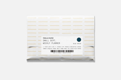 Agenda hebdomadaire Trolls Paper petit format, couleur lilas