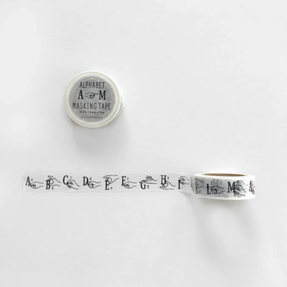Alphabet Knoop Works (AM, NZ) Washi Tape 