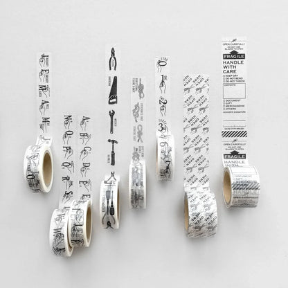Alphabet Knoop Works (AM, NZ) Washi Tape 