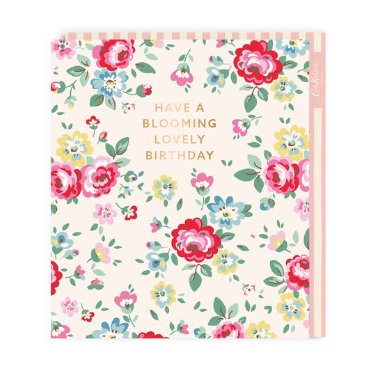Carte de vœux d'anniversaire grand format « Blooming Lovely » de Cath Kidston 