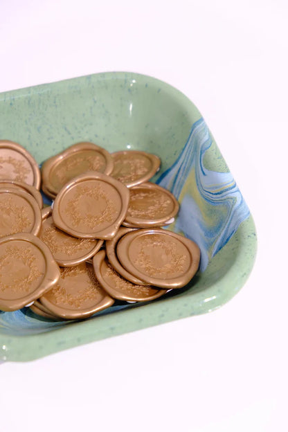 Sceaux de cire pour couronnes de salal 