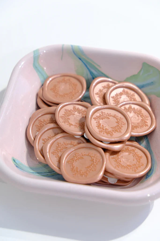 Sceaux de cire pour couronnes de salal 