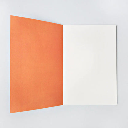 Carnet à plat A5 « Fleurs griffonnées lilas » de la collection Completist - Vierge, quadrillé et ligné