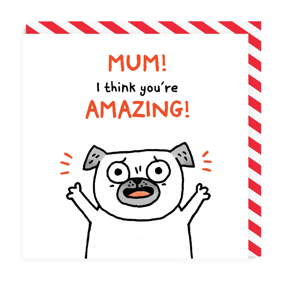 Maman, je te trouve formidable ! Carte de vœux 