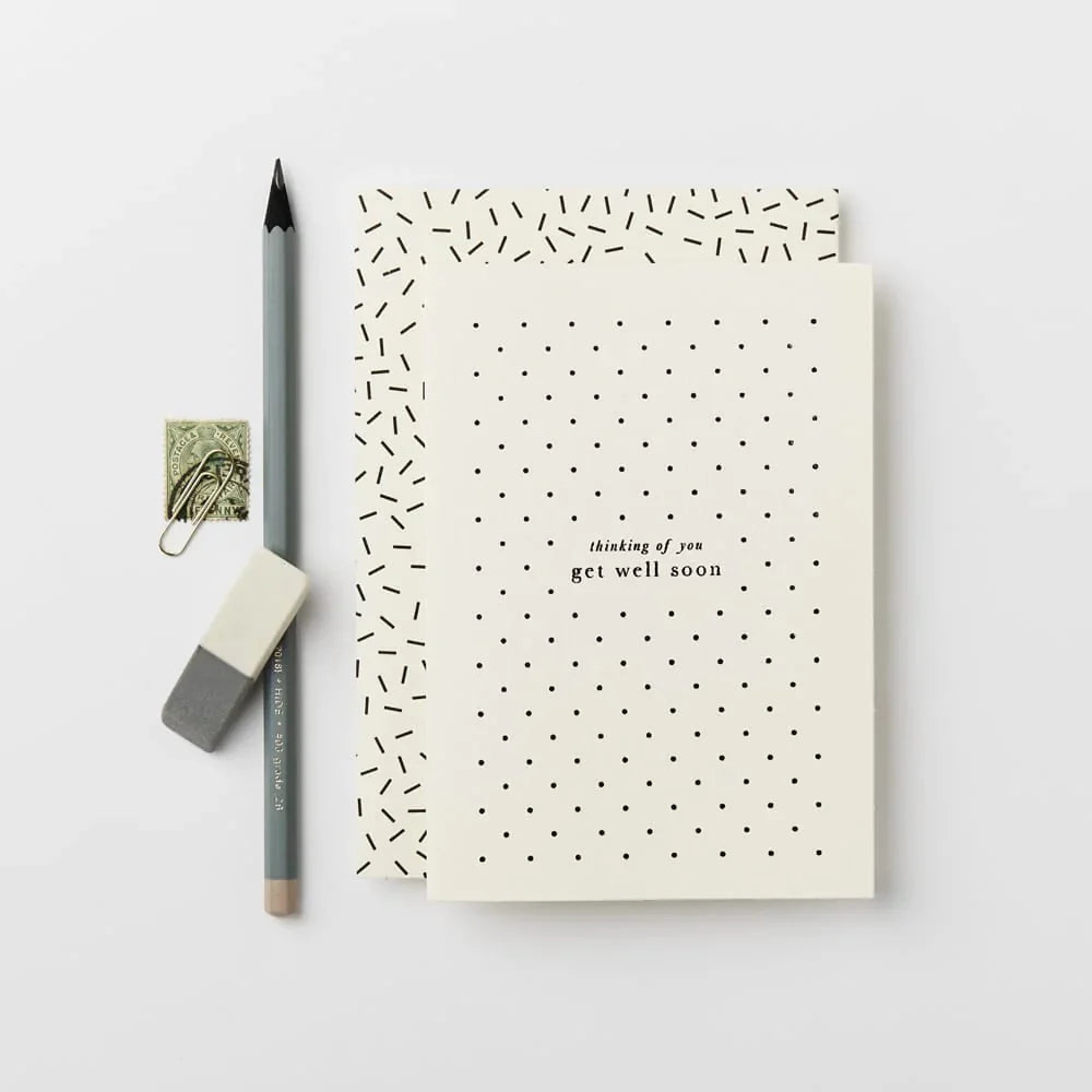 Carte de vœux de rétablissement