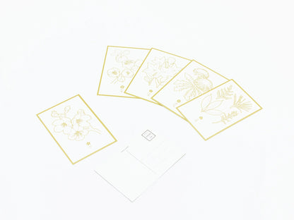 Carte postale de fleurs