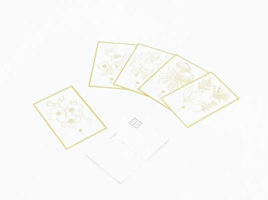 Carte postale de fleurs