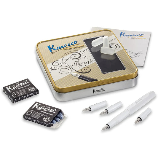 Coffret de calligraphie Kaweco - Blanc