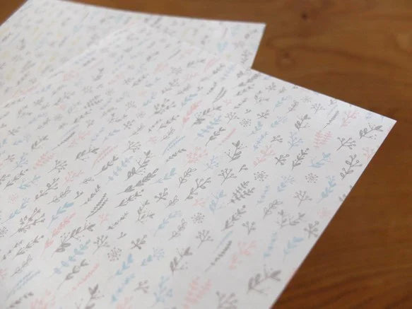 Ensemble de lettres botaniques