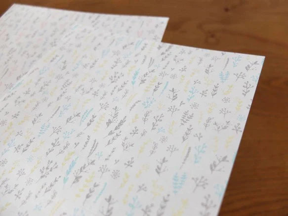 Ensemble de lettres botaniques