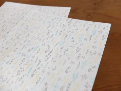 Ensemble de lettres botaniques