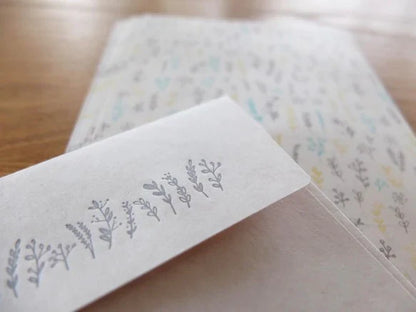 Mini ensemble de lettres botaniques