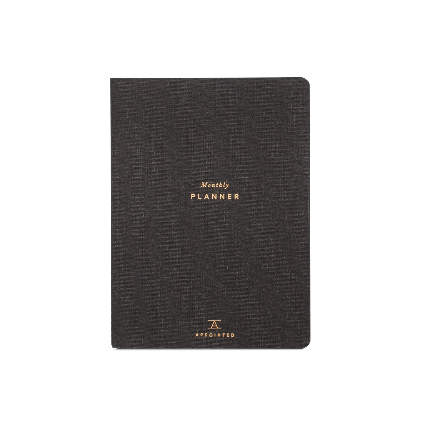 Agenda mensuel Appointed gris anthracite