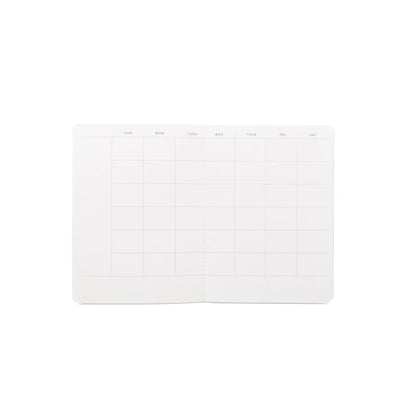 Agenda mensuel Appointed gris anthracite